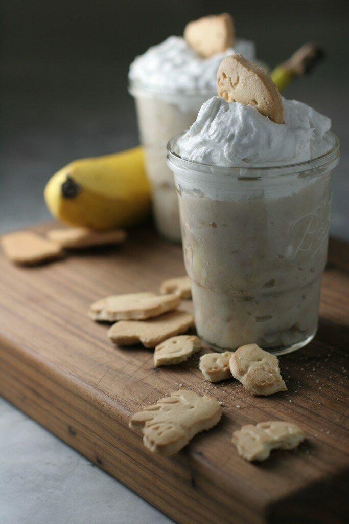 banana pudding with coconut whipped cream vegan gluten free recipe