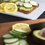 best recipe for avocado toast with cucumber and lemon vegan and gluten free