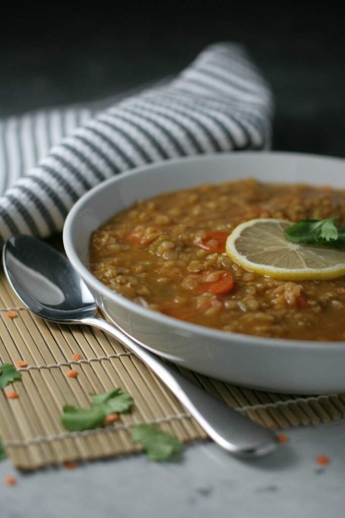 best recipe lemon coconut lentil soup vegan gluten free