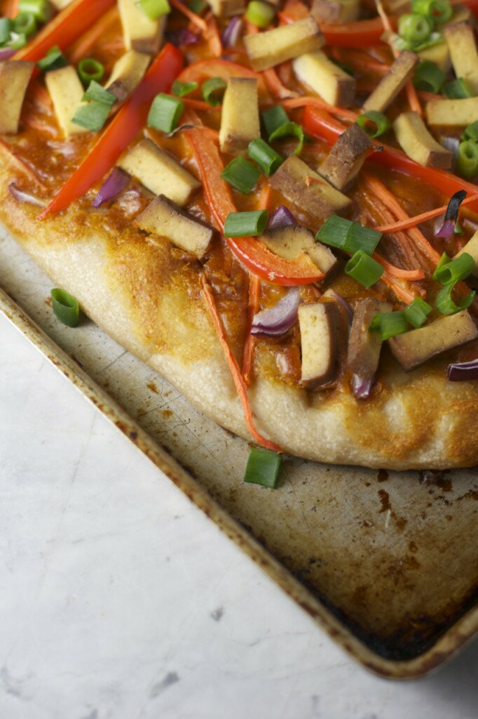 best recipe thai tofu pizza vegan gluten free