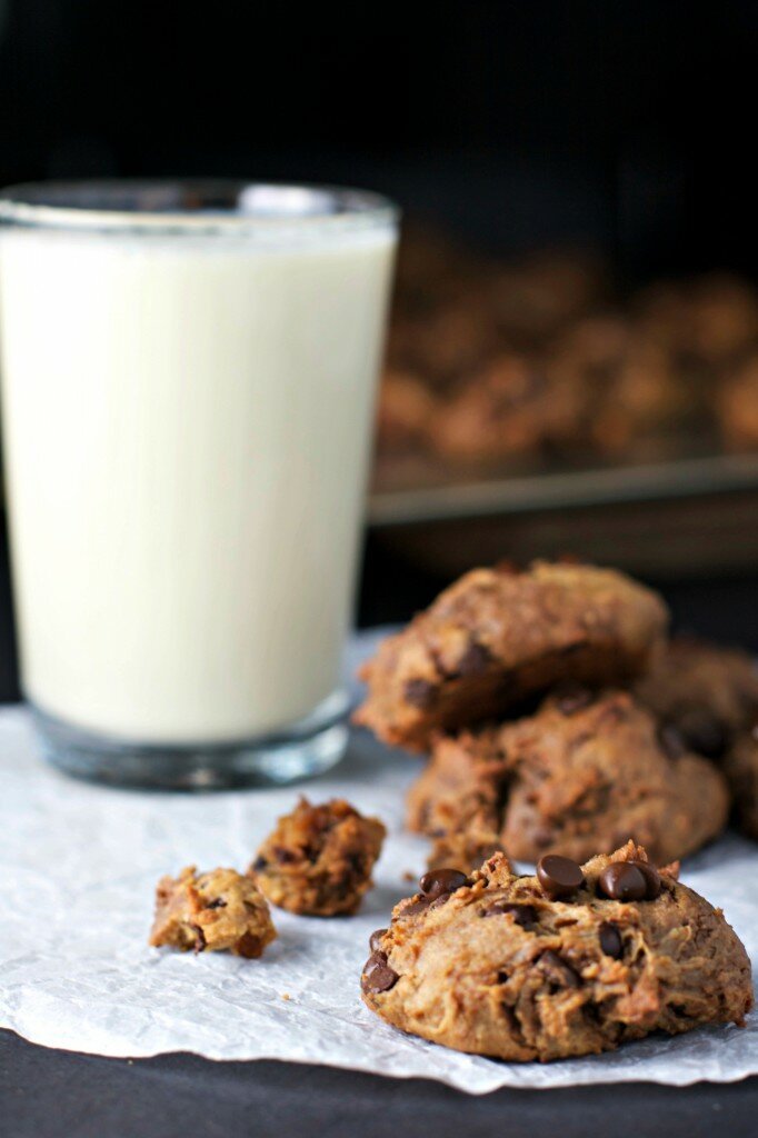 chickpea chocolate chip cookies vegan gluten free recipe
