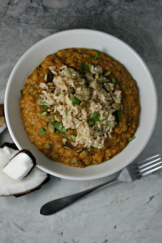 crockpot spiced lentils freeze meal vegan gluten free best recipe