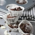 dark chocolate coconut clusters vegan gluten free recipe
