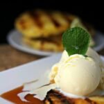 grilled pineapple with brown sugar lime sauce vegan gluten free best recipe