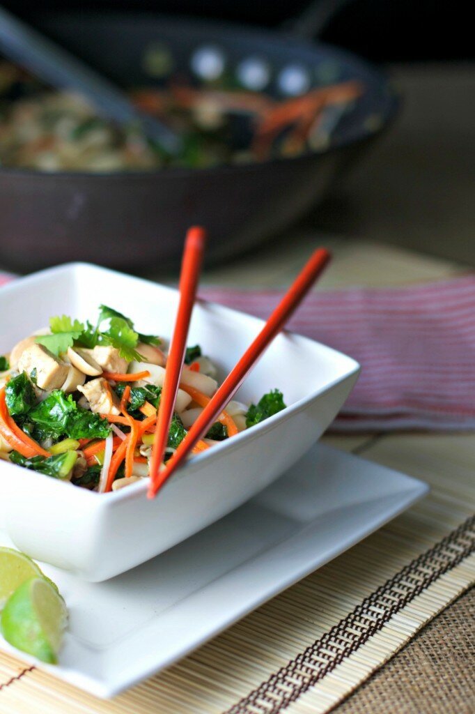 kale pad thai gluten free vegan best recipe
