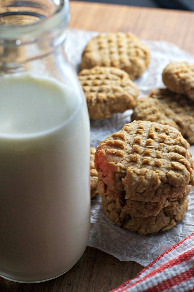 peanut butter oat cookies gluten free vegan best recipe