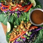 thai tempeh collard green wraps best recipe