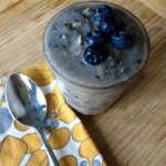 blueberry pie overnight oats vegan gluten free best recipe