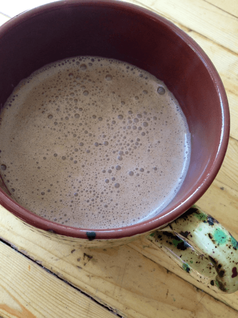 homemade hot chocolate with cacao powder vegan gluten free best recipe