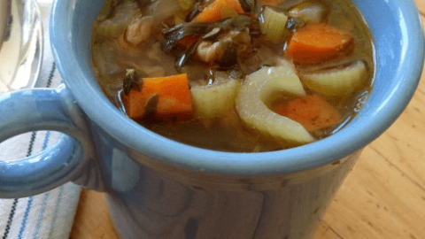 mushroom barley soup vegan gluten free best recipe