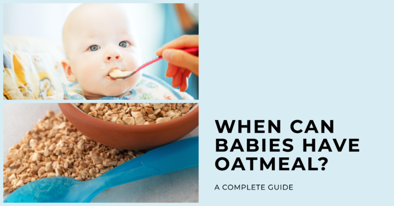 when can babies have oatmeal?