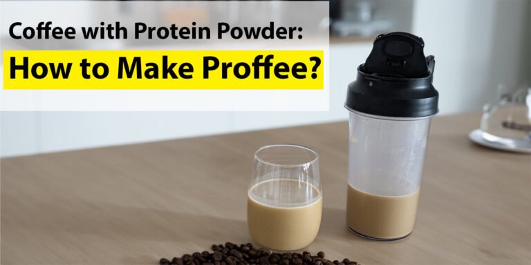 how to make coffee with protein powder? the easiest proffee recipe!