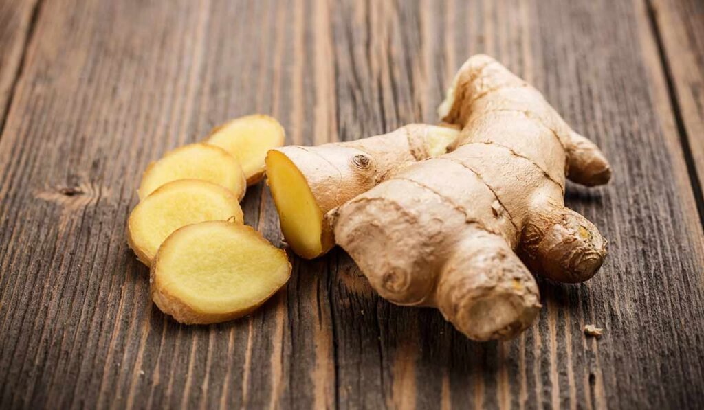 Ginger can help to get periods faster