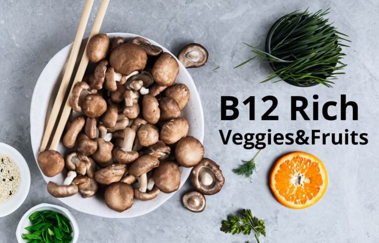vitamin b12 vegetables fruits